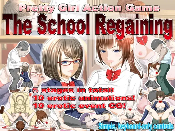 [H-GAME] Pretty Girl Action Game The School Regaining English